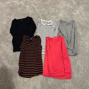 Long sleeve maternity top bundle
